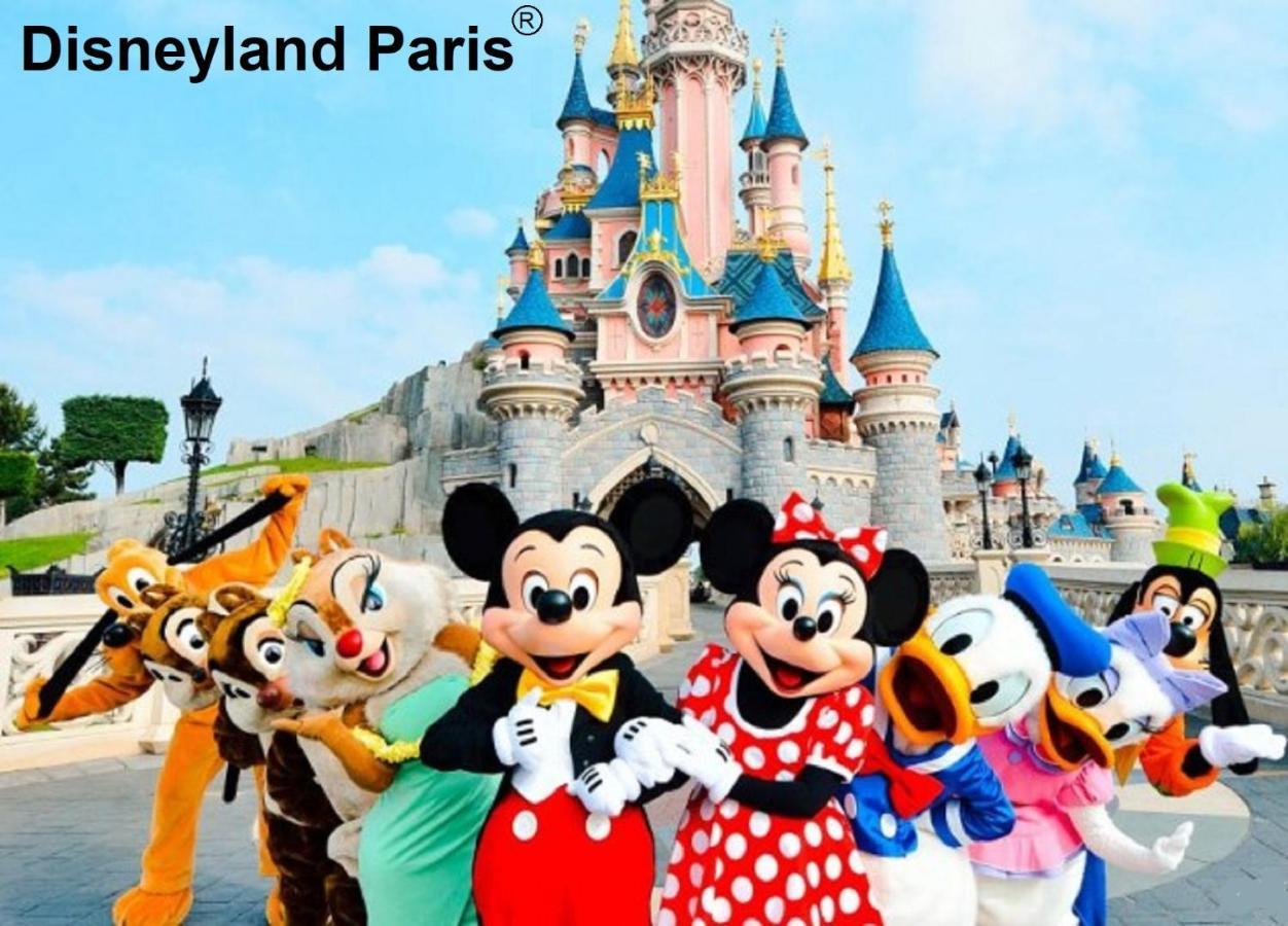 Les Nympheas, Appart Au Calme Et Grand Jardin A 15 Min De Disneyland, Crecy-la-Chapelle Zewnętrze zdjęcie