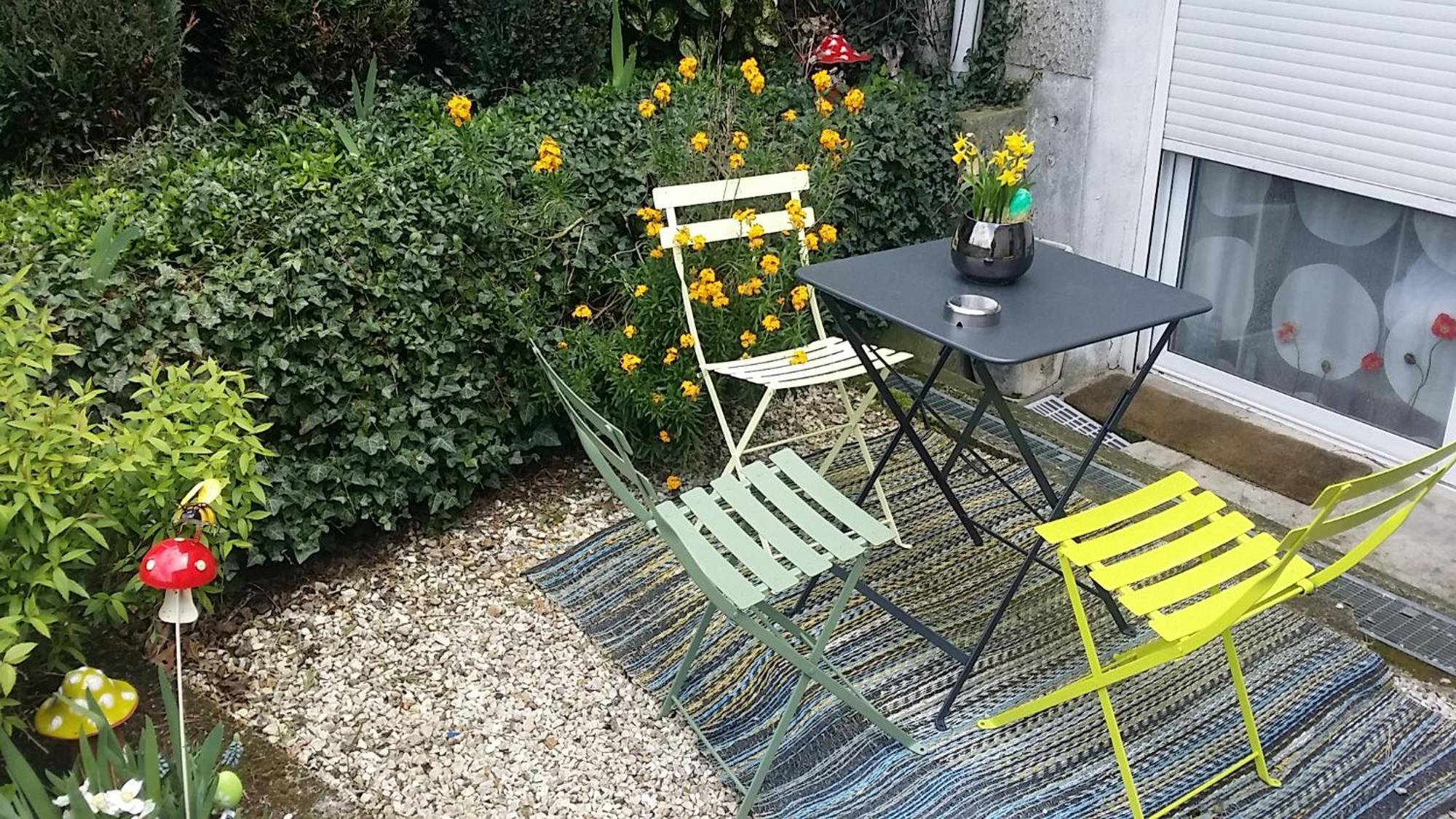 Les Nympheas, Appart Au Calme Et Grand Jardin A 15 Min De Disneyland, Crecy-la-Chapelle Zewnętrze zdjęcie